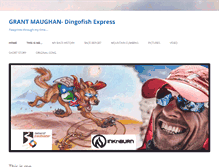 Tablet Screenshot of dingofishexpress.com